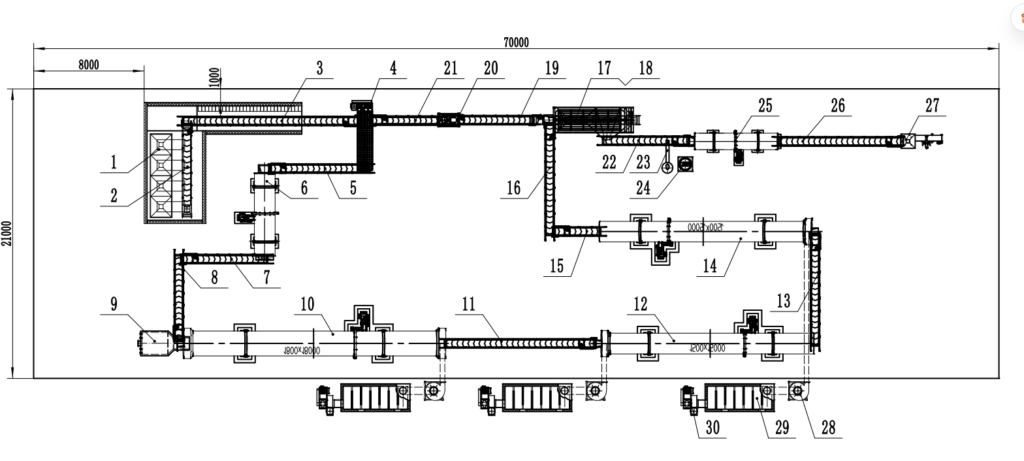 NPK Granulation Plant Layout Designs