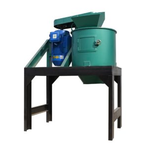 Vertical chain crusher