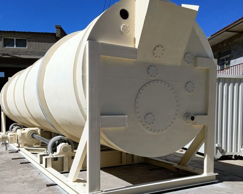 Rotary Drum Composter for large-scale composting on cattle farms