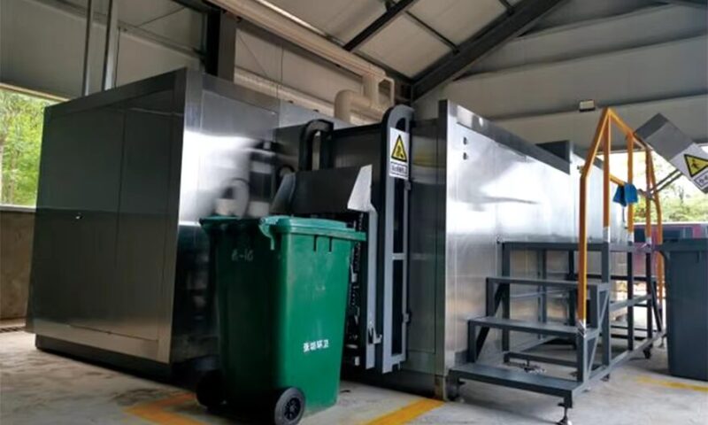 Food Waste Composter Machine Composting