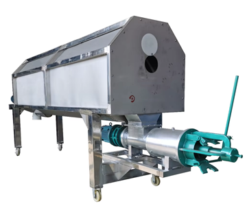 High efficiency rotary drum solid-liquid separator
