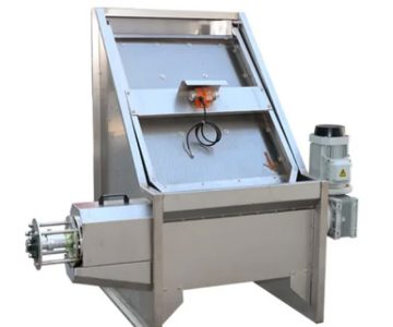 Inclined screen solid-liquid separator for chicken manure solid-liquid separation