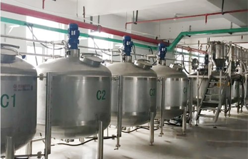 Liquid organic fertilizer production line