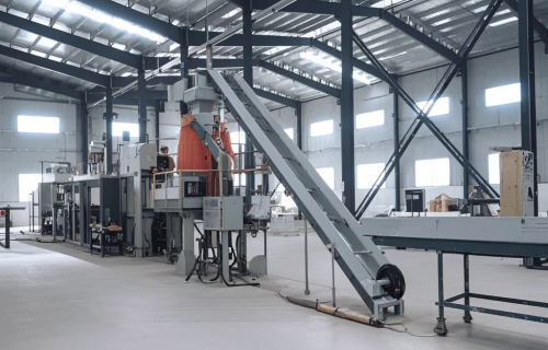 Needle water-soluble fertilizer production line