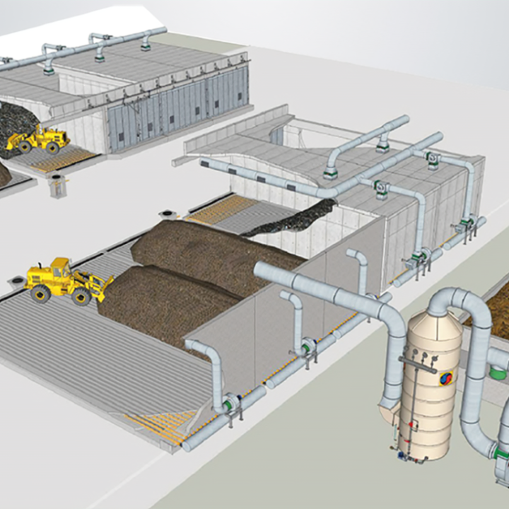 Fertilizer plant schematic