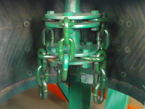 Working Principle of Vertical Chain Crusher
