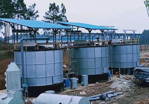 Industrial composters are used to build commercial composting systems